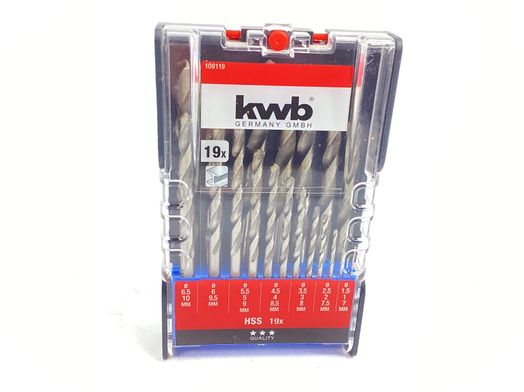 kit ferramentas variadas kwb 109119