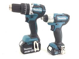 kit herramientas variadas makita dhp484 y tw140d
