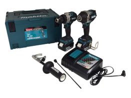 kit herramientas variadas makita dhp486+dtw700