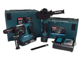 kit herramientas variadas makita dga504+dhr243