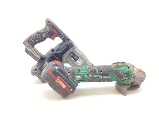 kit ferramentas variadas parkside pack radial y taladro a bateria