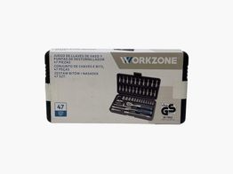 kit herramientas variadas workzone 53 piezas
