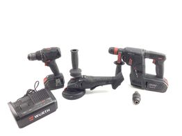 kit herramientas variadas wurth abs18 compact