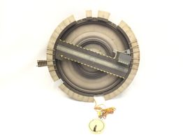 kit maqueta escala h0 fleischmann elektro-drehscheibe ho-6152 gleisteilung: 7.5&ordm;