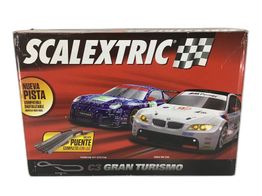 kit pista y coches slot scalextric c3 gran5 turismo