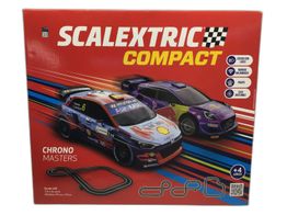 kit pista y coches slot scalextric compact chronomasters