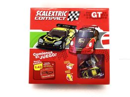 kit pista e carros slot scalextric compact gt