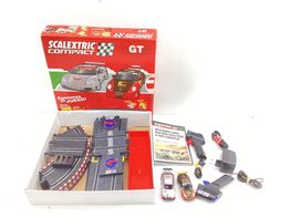 kit pista y coches slot scalextric compact gt