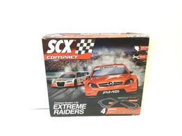 kit pista y coches slot scalextric compact extreme raiders