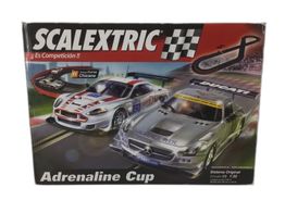 kit pista y coches slot scalextric adrenaline cup