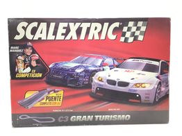 kit pista y coches slot scalextric gran turismo c3 - bmw m3