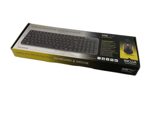 kit teclado e rato mk plus tg5200wr