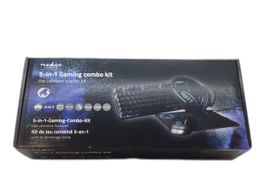 kit teclado e rato nedis gck51110bkde