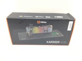 kit teclado y raton krom karrier