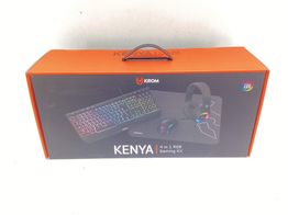 kit teclado e rato krom kenya 4 en 1 rgb