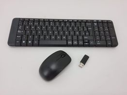 kit teclado y raton logitech mk220