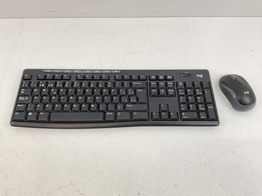 kit teclado y raton logitech mk270