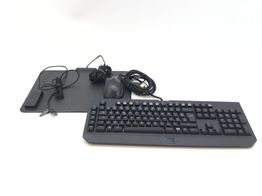 kit teclado y raton logitech raton + almohadilla + teclado gaming