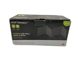 lampara hoftronic kansas led wall light 2-pack