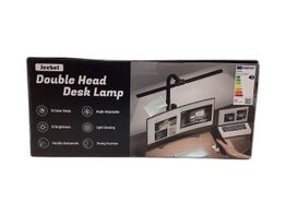 lampara jeebel double head desk lamp
