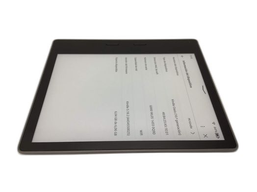 libro electronico amazon kindle oasis ipx8 8gb wifi (2017)