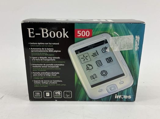 libro electronico inves book 500