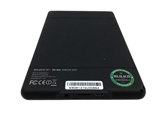 libro electronico inves wibook 600t