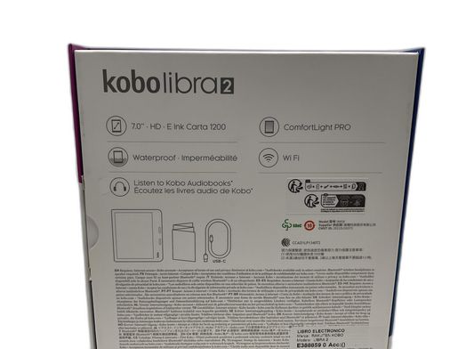 libro electronico rakuten kobo libra 2
