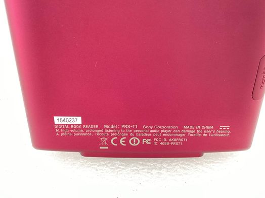 livro eletr&oacute;nico sony prs-t1