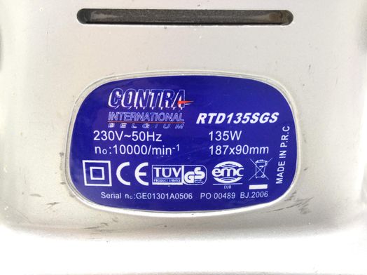 lijadora banda contra belgium rtd135sgs