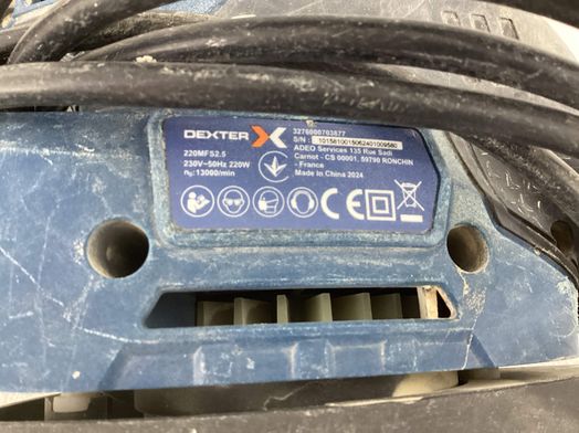 lixadora delta dexter 220mfs2.5