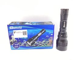linterna subacuatica senwiss ipx8 80m