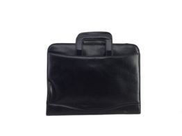 mala portátil leather bag with card support