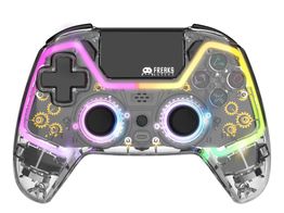 mando ps4 freaks and geeks polychroma inalambrico ps4/ps3/pc/android/ios