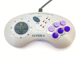 comando snes super-4 super turbo control pad