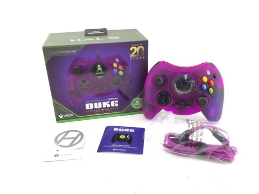 comandos xbox hyperkin m02668-cor duke halo 20 years edition