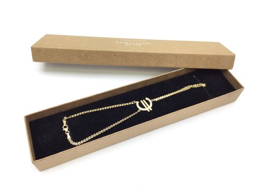 manita oro 18k con circonita 