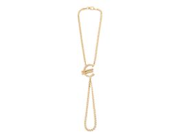 manita oro 18k con circonita 