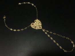 manita oro 18k con circonita 