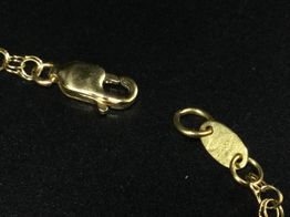 manita oro 18k con circonita 