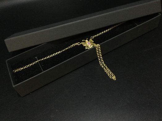 manita oro 18k con circonita 