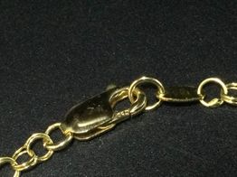 manita oro 18k con circonita 
