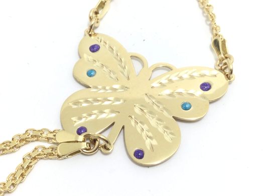 manita oro 18k con circonita 