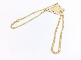 manita oro 18k con circonita 