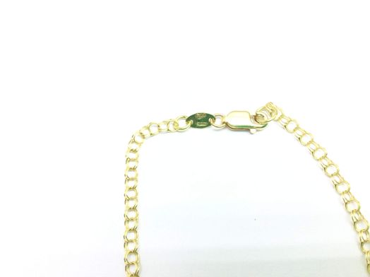 manita oro 18k con circonita 