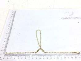manita oro 18k con circonita 