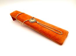 manita oro 18k con circonita 