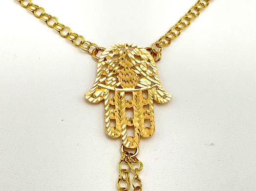 manita oro 18k 