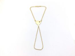 manita oro 18k con circonita 