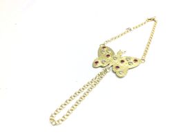 manita oro 18k con circonita 